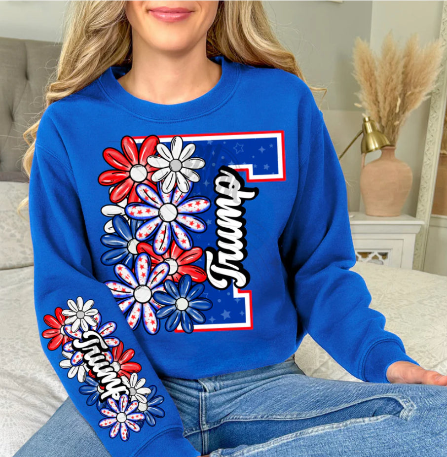Just Floral W/ Trump