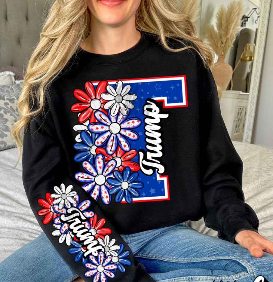 Just Floral W/ Trump