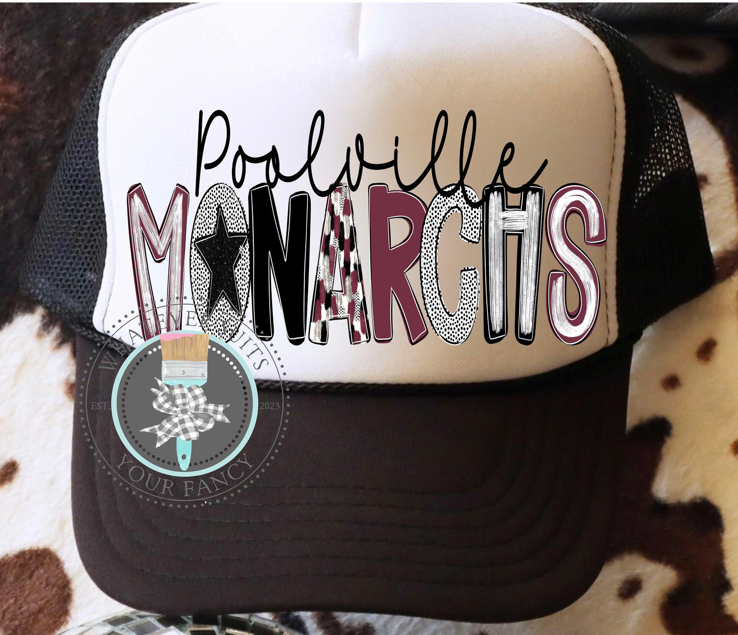 School Name & Mascot Trucker Hat