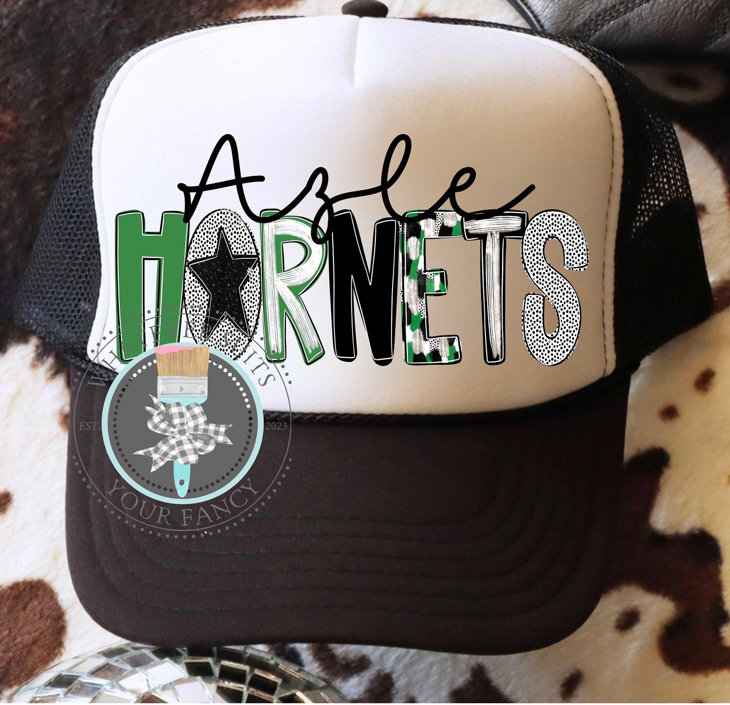 School Name & Mascot Trucker Hat