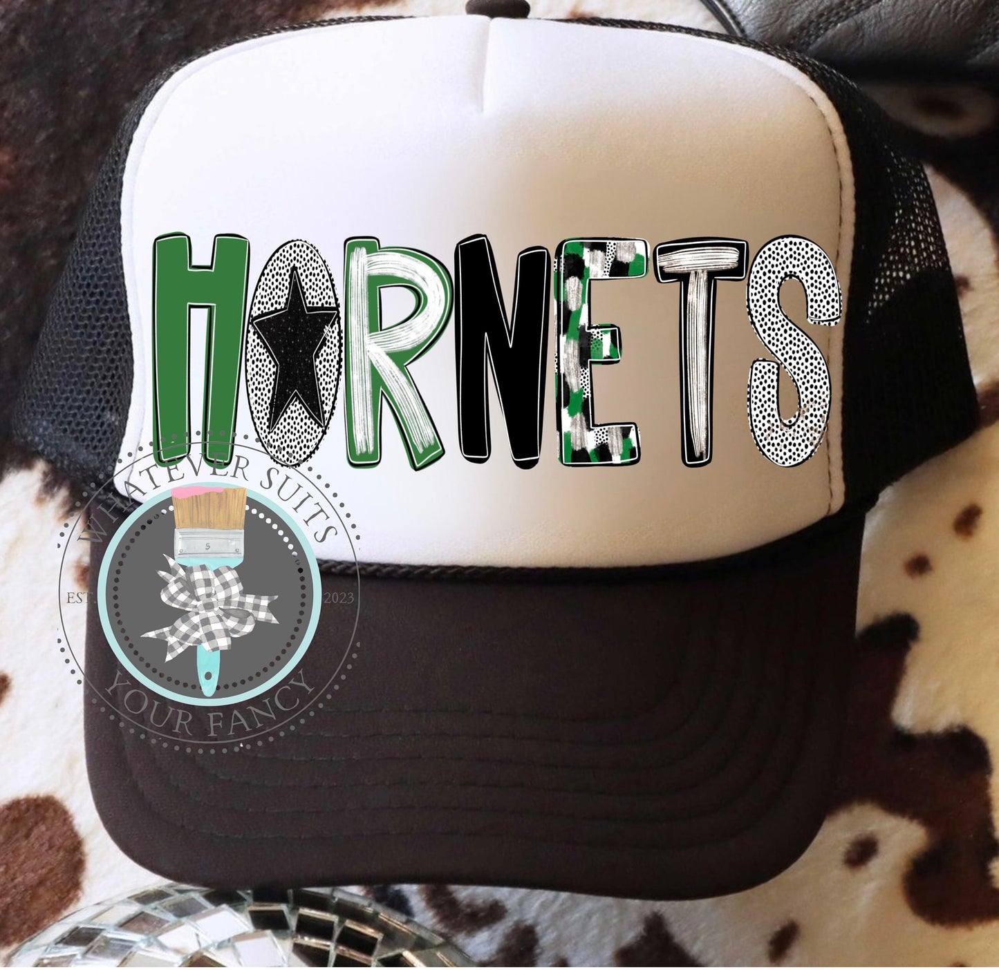 School Name & Mascot Trucker Hat