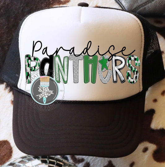 School Name & Mascot Trucker Hat
